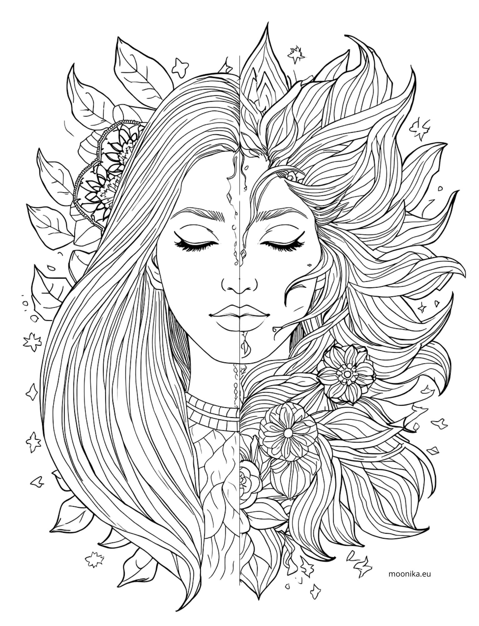 Sassy Mandala Queens - värvimisraamat lõõgastumiseks (PDF, 60 lk) - Image 2