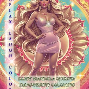 Sassy Mandala Queens - värvimisraamat lõõgastumiseks (PDF, 60 lk)
