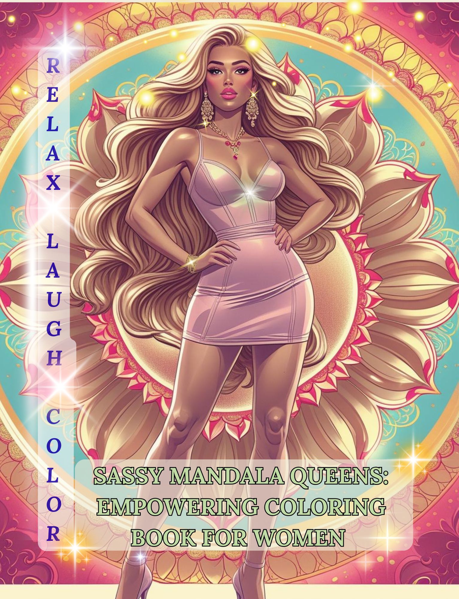 Sassy Mandala Queens - värvimisraamat lõõgastumiseks (PDF, 60 lk)