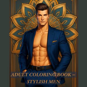 Stylish Men - inspireeriv värvimisraamat (PDF, 60 lk)